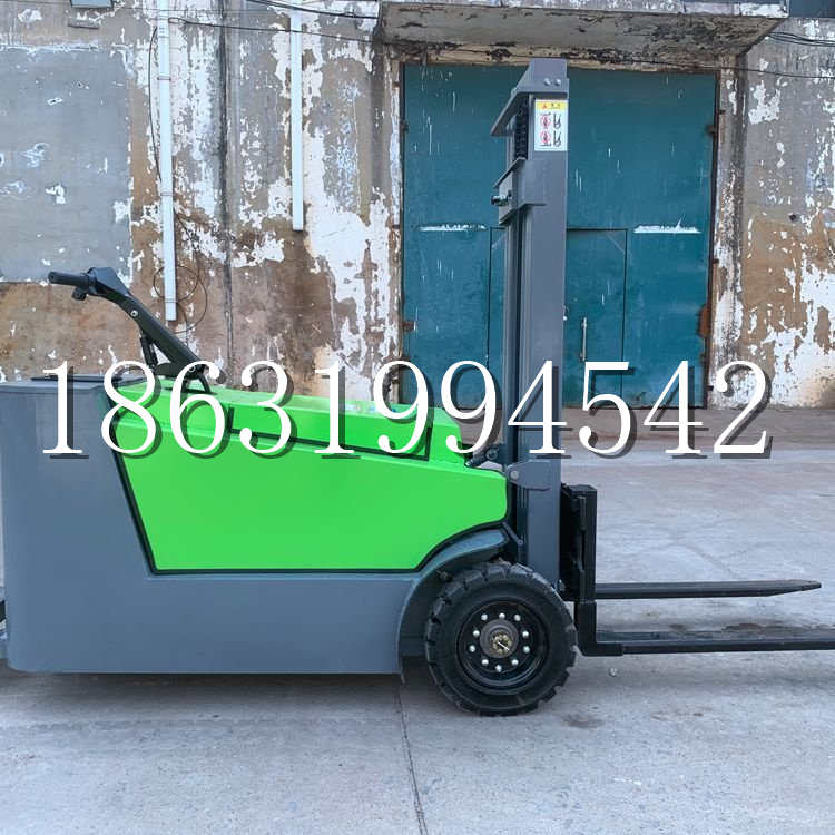 佳里区小型电动叉车1吨2吨步行站驾式电瓶堆高充电装卸车液压升降车铲车